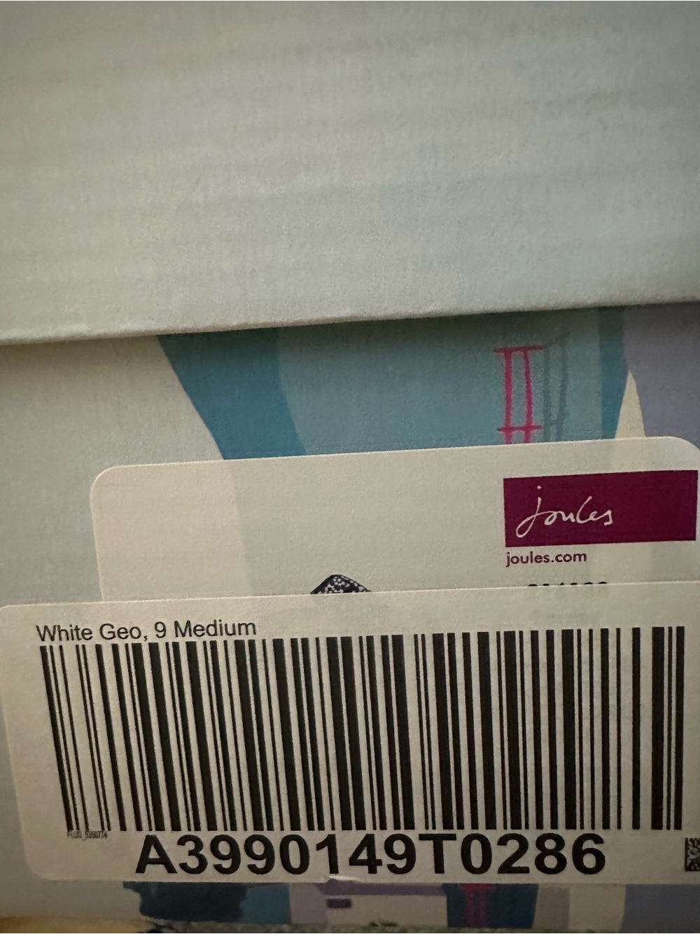 Joules Navy Geo Double-Buckle Slide Sandals EU 41 | US 9.5 - 10 New In Box - Picture 9 of 14